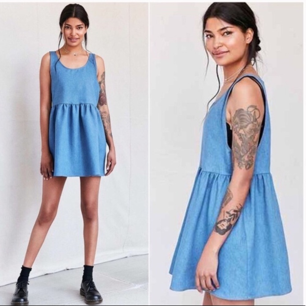 Urban Renewal Babydoll Denim Dress